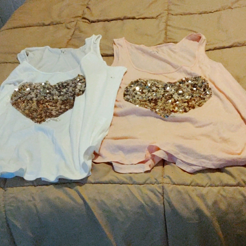 2 pieces sleeves women's tee